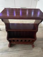 eiken krantenbak tafeltje, Huis en Inrichting, Woonaccessoires | Krantenbakken en Lectuurbakken, Ophalen, Gebruikt