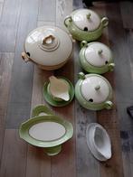 Antieke soepterrines en (dek)schalen, Antiek en Kunst, Antiek | Servies los, Ophalen