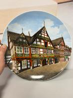 Vintage Fürstenberg Wandbord - Rathaus Schwalenberg Germany, Ophalen of Verzenden