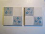 twee leuke art-nouveau tegels, Antiek en Kunst, Ophalen of Verzenden