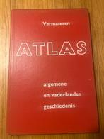 Atlas Algemene en Vaderlandse Geschiedenis - Vermaseren, Boeken, Gelezen, Overige atlassen, Ophalen of Verzenden, 1800 tot 2000