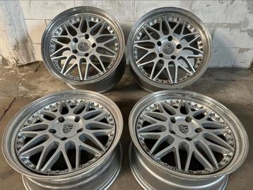 Originele 19 inch 3-delige Gemballa Racing Porsche velgen beschikbaar voor biedingen