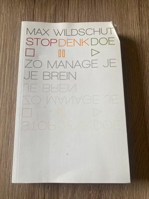 Max Wildschut - Stop, denk, doe, Boeken, Wetenschap, Zo goed als nieuw, Sociale wetenschap, Ophalen of Verzenden
