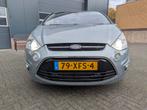Ford S-Max 160pk EcoBoost Titanium 7pers nw BEURT, Kat,APK, Voorwielaandrijving, 1596 cc, Zwart, 4 cilinders