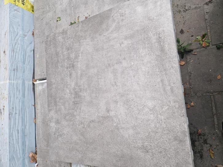Cerasun 60x60x4 grey, Tuin en Terras, Tegels en Klinkers, Nieuw, Terrastegels, Beton, Ophalen