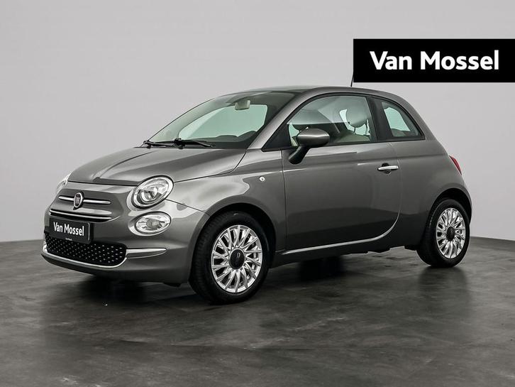 Fiat 500 1.0 Hybrid Lounge | AppleCarplay&AndroidAuto | Blue, Auto's, Fiat, Bedrijf, Te koop, ABS, Airbags, Airconditioning, Alarm