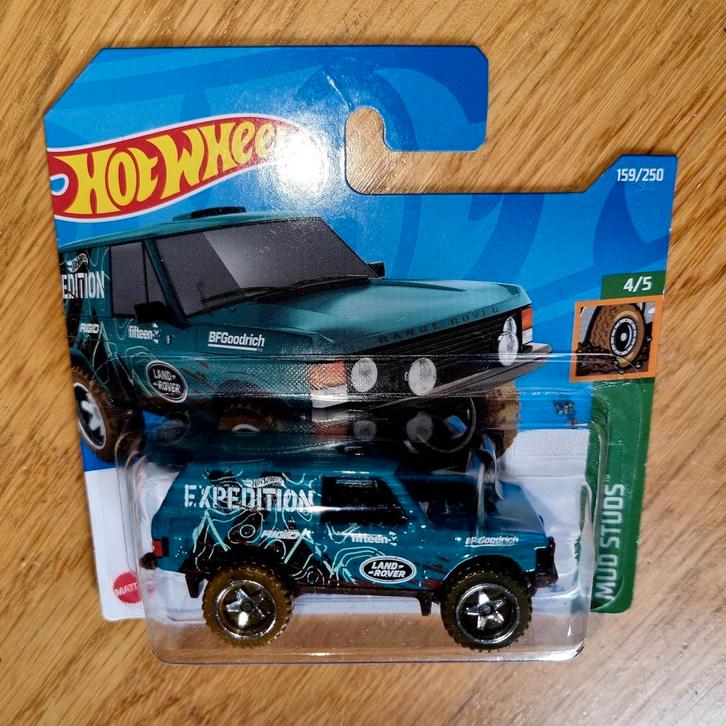 324 - Hotwheels Range Rover Classic in verpakking., Hobby en Vrije tijd, Modelauto's | Overige schalen, Nieuw, Auto, Ophalen of Verzenden