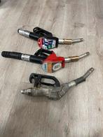 Diverse brandstof spuiten brandstofpistool benzine spuit, Verzamelen, Ophalen of Verzenden