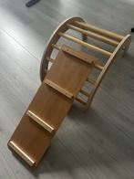 Houten Klimrek met glijbaan/traphekje, Kinderen en Baby's, Speelgoed | Houten speelgoed, Ophalen, Zo goed als nieuw, Overige typen