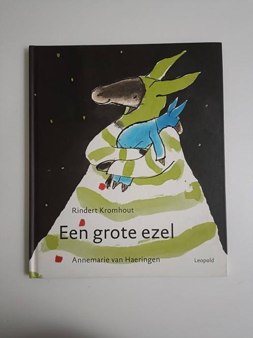 Rindert Kromhout - Een grote ezel, Boeken, Prentenboeken en Plaatjesalbums, Zo goed als nieuw, Prentenboek, Ophalen of Verzenden