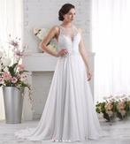 trouwjurk Grote maat trouwjurk maat 48 50 52 54, Ophalen of Verzenden, Nieuw, Wit, Trouwjurk