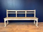 Schoolbank Mantran 183 X 39 X 91 cm natuurlijke look, School, Minder dan 75 cm, 150 tot 200 cm, Nieuw