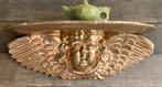 Antieke houten religieuze wandconsole muurconsole console., Antiek en Kunst, Ophalen of Verzenden
