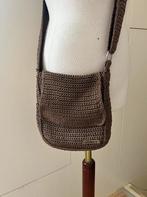 Tas bruin handtas / blouse wit zwart blauw rood pauw, Sieraden, Tassen en Uiterlijk, Tassen | Damestassen, Ophalen of Verzenden