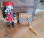 playmobil piraat met schatkist (special plus 4783), Ophalen of Verzenden, Gebruikt, Los playmobil
