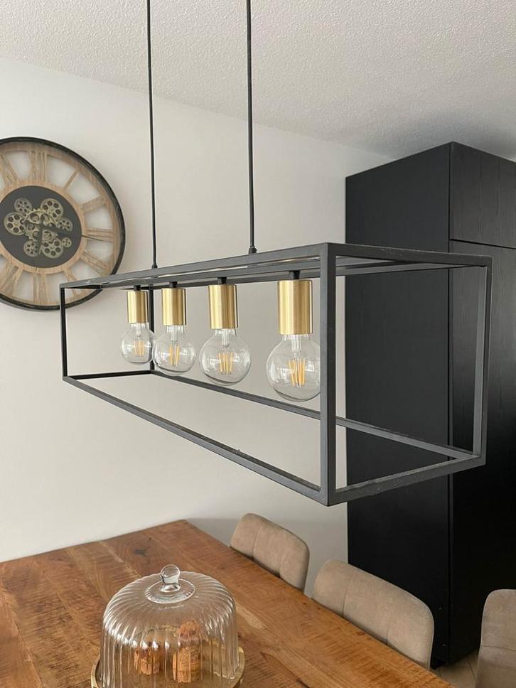 Moderne eettafellamp, Huis en Inrichting, Lampen | Hanglampen, Zo goed als nieuw, Ophalen