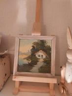 Schilderij op ezel, Antiek en Kunst, Ophalen of Verzenden