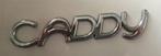 VW Volkswagen Caddy logo embleem, Verzamelen, Ophalen of Verzenden, Zo goed als nieuw, Auto's