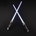Lightsaber / 2 in 1 Light Saber Licht Zwaard Lichtzwaard, Verzamelen, Star Wars, Verzenden, Nieuw, Replica