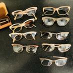 Vintage eind jaren 50 en 60 en 70 jaren brillen, Sieraden, Tassen en Uiterlijk, Zonnebrillen en Brillen | Dames, Ophalen of Verzenden