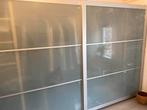 Pax Deuren Melkglas 2x150x205cm, Ophalen, Gebruikt, 100 tot 150 cm, 200 cm of meer