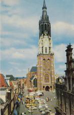 12 078 Delft Markt met Nieuwe Kerk 1972 gelopen, Verzamelen, Ansichtkaarten | Nederland, Ophalen of Verzenden, 1960 tot 1980, Gelopen