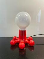 Vintage POP ART Lamp OCTOPUS Red, Ophalen of Verzenden, Zo goed als nieuw, Minder dan 50 cm