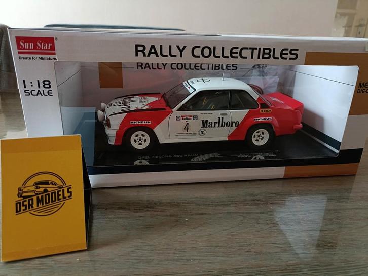 1:18 Opel Ascona 400 Rally, Hobby en Vrije tijd, Modelauto's | 1:18, Nieuw, Auto, Sun Star, Ophalen of Verzenden