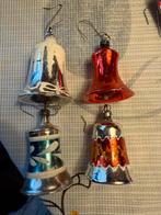 4 oude glas ornamenten bel, Ophalen