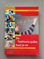 De taaltoets-pabo haal je zo van Hans de Weerdt, Ophalen of Verzenden, Zo goed als nieuw, HBO, Uitgeverij Coutinho