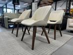 4 Nieuw Willisau Capri eetkamerstoelen leer design stoel, Huis en Inrichting, Stoelen, Wit, Willisau, Nieuw, Leer