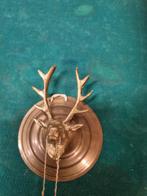 gong hert messing klein, Huis en Inrichting, Woonaccessoires | Overige, Ophalen of Verzenden, 'T Olde Gre-j, Info@toldegrej.nl