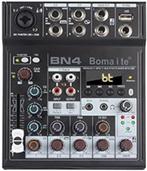 Professionele audiomixer 4-kanaals klankbordconsole systeem, Verzenden, Nieuw, Instrumentmicrofoon
