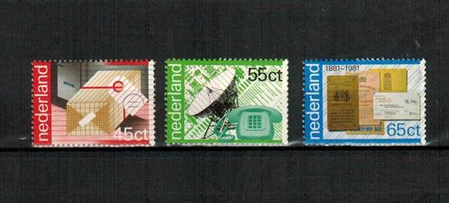 1220-1222 PTT-diensten 1981 Postfris, Postzegels en Munten, Postzegels | Nederland, Postfris, Na 1940, Verzenden