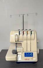 Elna 344 lockmachine, Hobby en Vrije tijd, Naaimachines en Toebehoren, Ophalen, Zo goed als nieuw, Lockmachine, Overige merken