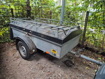 Saris bagagewagen / gereedschapwagen met deksel en imperiaal beschikbaar voor biedingen