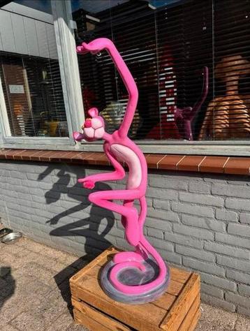 Roze Panter Beeld - Decoratie beschikbaar voor biedingen