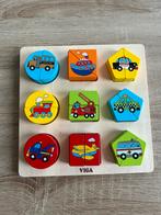 Houten puzzel, Ophalen, 10 tot 50 stukjes, Zo goed als nieuw, Van hout
