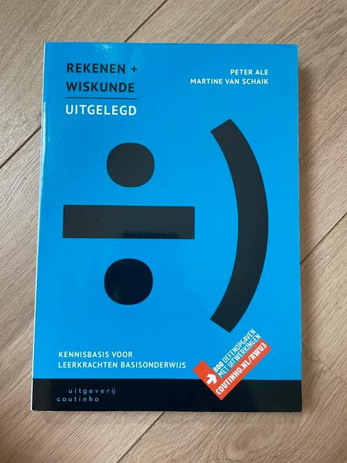 Martine van Schaik - Rekenen en wiskunde uitgelegd, Boeken, Schoolboeken, Zo goed als nieuw, Nederlands, Overige niveaus, Ophalen of Verzenden