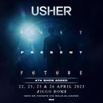 2 tickets Usher zitplaatsen 25 april, Tickets en Kaartjes, Twee personen