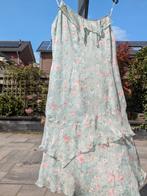 Stefanel zijden jurk, maat 38/M., Kleding | Dames, Ophalen of Verzenden, Gedragen, Maat 38/40 (M), Onder de knie
