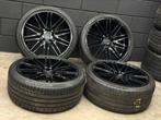 Prachtige 19 inch Wrath WF3 5x112 ET44 8.5J 235/35/19, Banden en Velgen, 235 mm, Zomerbanden, Ophalen