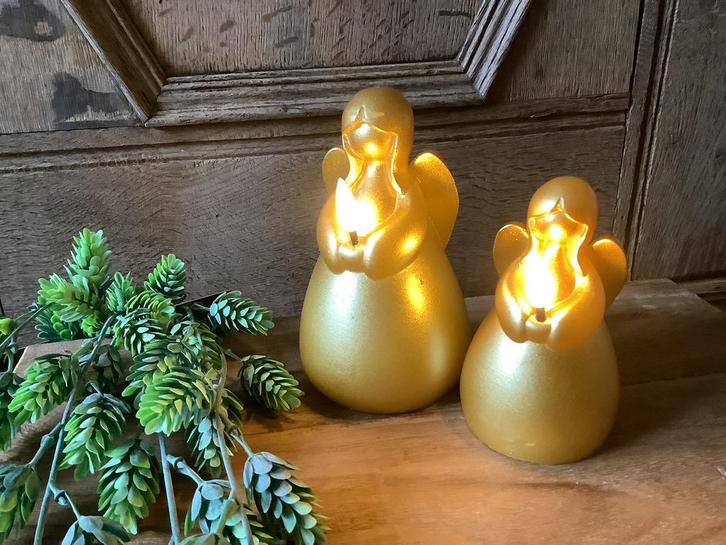 NIEUW set Countryfield led engel kaarsen, Huis en Inrichting, Woonaccessoires | Kandelaars en Kaarsen, Nieuw, Ophalen of Verzenden