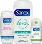 Doos vol verzorgingsproducten zoals sanex, Ophalen of Verzenden, Nieuw, Bad & Douche