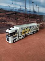 Tekno Scania NG met Walking Floor Repinski., Hobby en Vrije tijd, Modelauto's | 1:50, Ophalen of Verzenden, Zo goed als nieuw