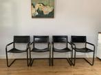 Matteograssi Breuer stoelen 4, Ophalen, Gebruikt, Zwart, Metaal