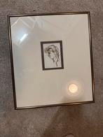 Ingekaderde tekening van Elsie Wechsler, Ophalen of Verzenden, Gebruikt