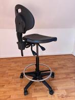 Samshongsa chair for standing desk, Huis en Inrichting, Ophalen, Zwart, Zo goed als nieuw, Bureaukruk
