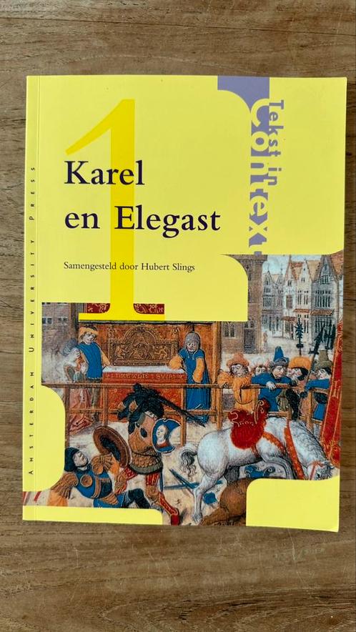 Hubert Slings - Karel en Elegast, Boeken, Wetenschap, Gelezen, Sociale wetenschap, Ophalen of Verzenden