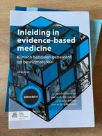 Inleiding Evidence-Based Medicine - 4e druk, Boeken, Studieboeken en Cursussen, Ophalen of Verzenden, Beta, Zo goed als nieuw